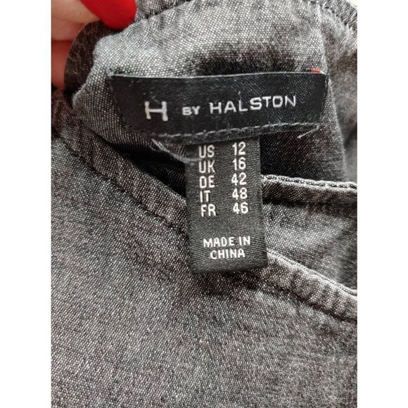 H By Halston Women's Size 12 Dark Grey Lightweight Jacket - Picture 5 of 6